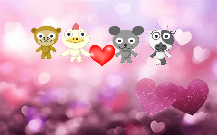 申酉天中殺・子丑天中殺のイラスト