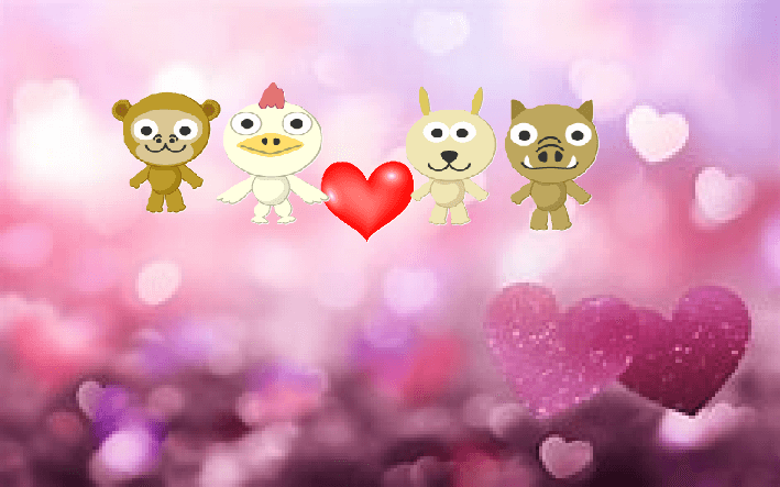 申酉天中殺・戌亥天中殺のイラスト