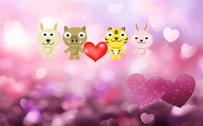 戌亥とそれぞれの相性イメージ画像