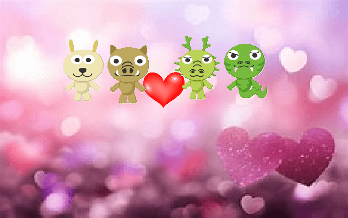 戌亥とそれぞれの相性イメージ画像